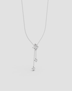 Load image into Gallery viewer, Celeste Drop Lariat Necklace