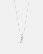 Load image into Gallery viewer, Velora Twist Leaf Pendant