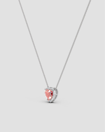 Load image into Gallery viewer, Rose Amour Heart Pendant