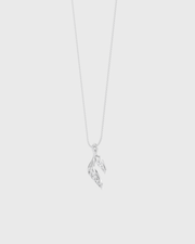 Velora Twist Leaf Pendant