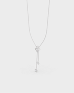 Load image into Gallery viewer, Celeste Drop Lariat Necklace