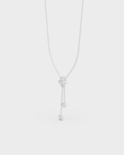 Celeste Drop Lariat Necklace