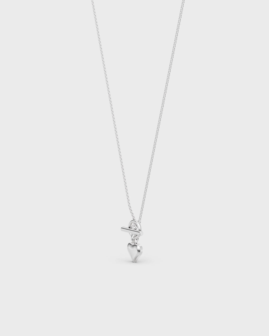 Luna Heart Toggle Pendant