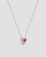 Load image into Gallery viewer, Rose Amour Heart Pendant