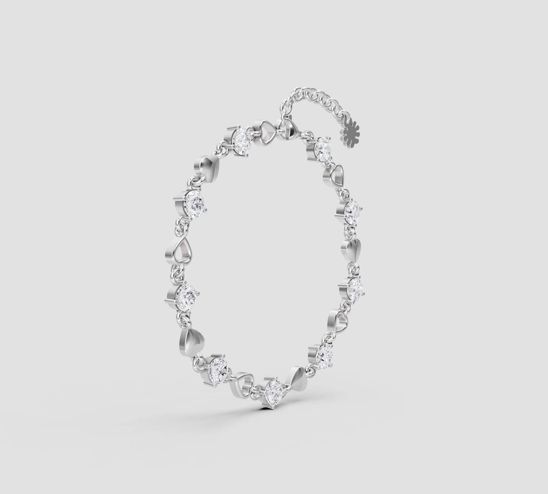 Celestia Heartlink Bracelet