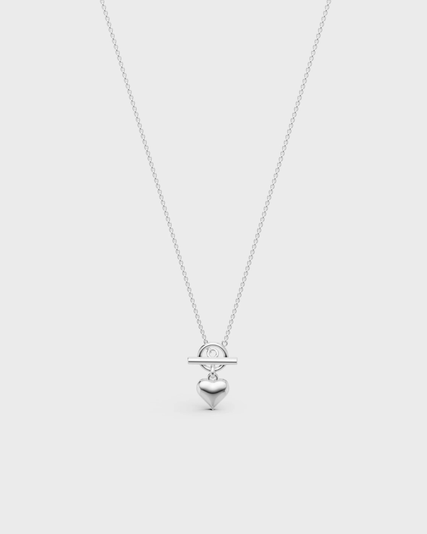 Luna Heart Toggle Pendant