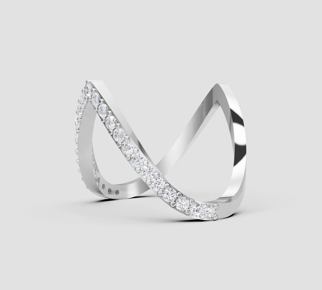 Elegant V Ring