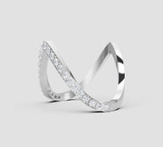 Elegant V Ring