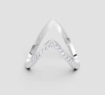 Load image into Gallery viewer, Elegant V Ring