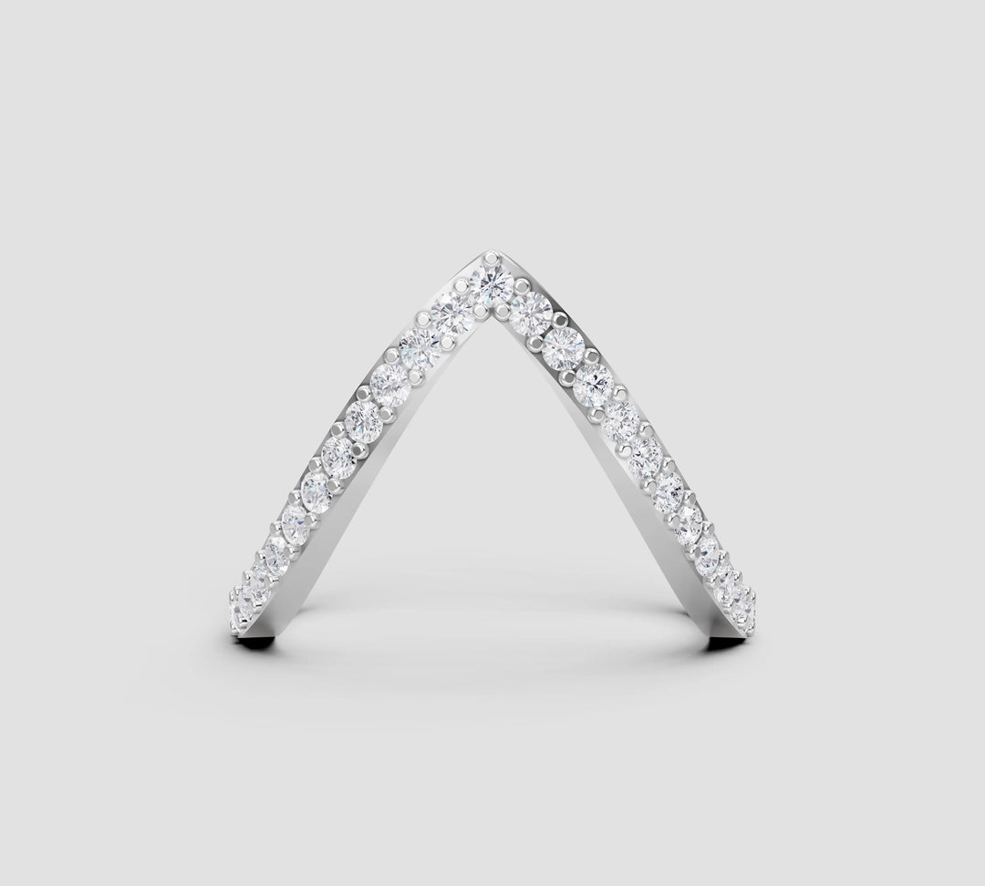 Elegant V Ring
