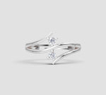 Load image into Gallery viewer, Elara Twin Spark Ring