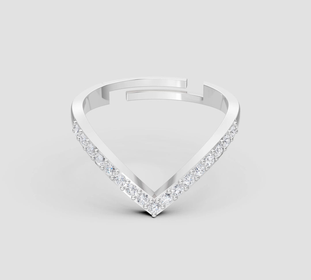 Aurea V-Line Ring
