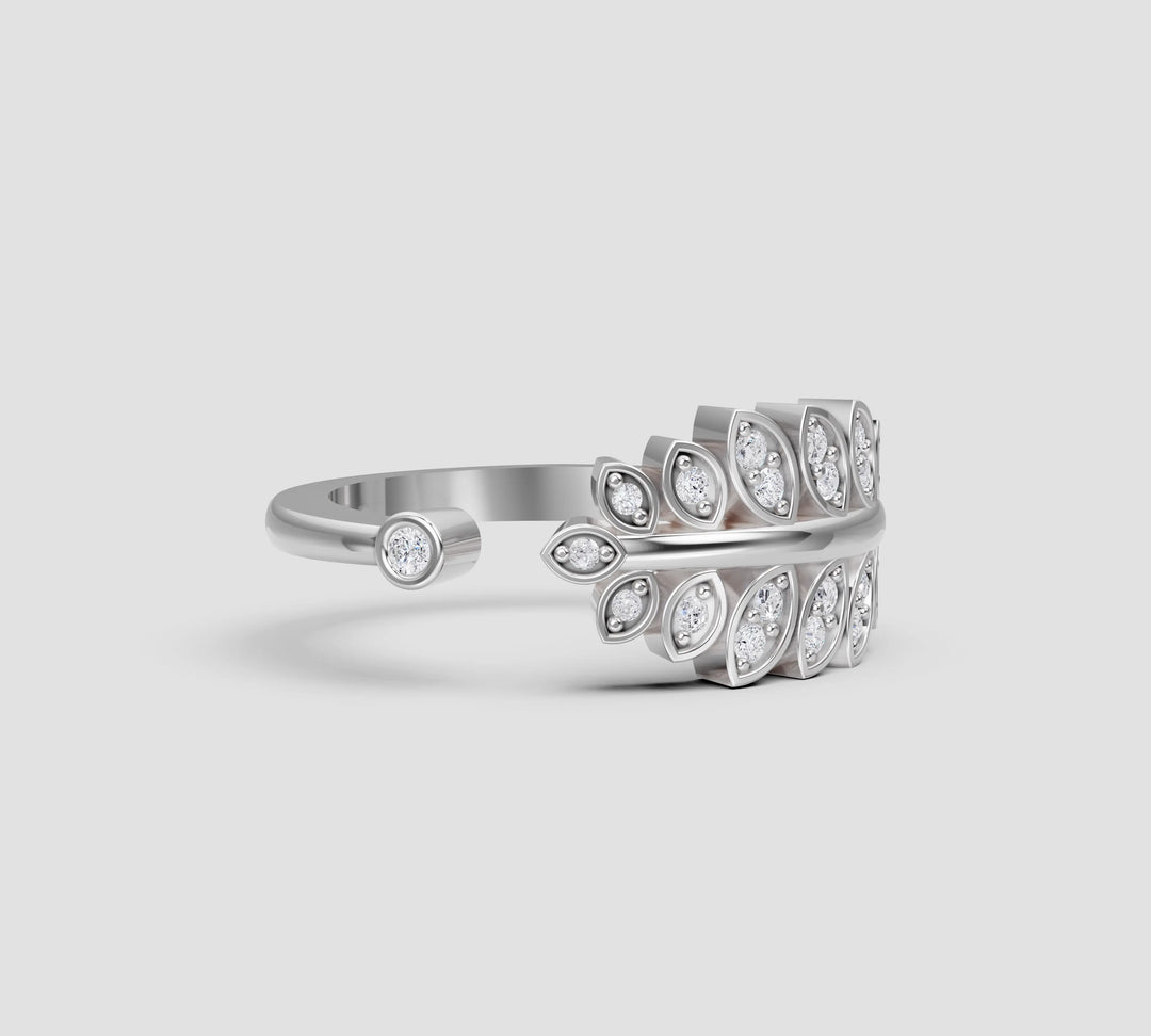 Elora Leaf Cluster Ring