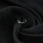 Silver Twisted Promise Ring